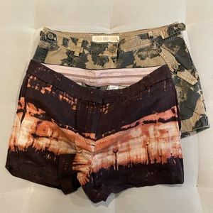 Lot of 2 sz4 jcrew shorts